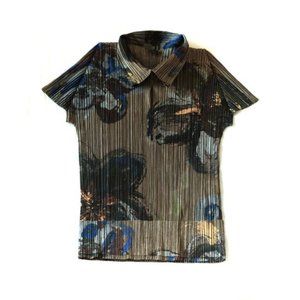 PLEATS PLEASE Short sleeve top